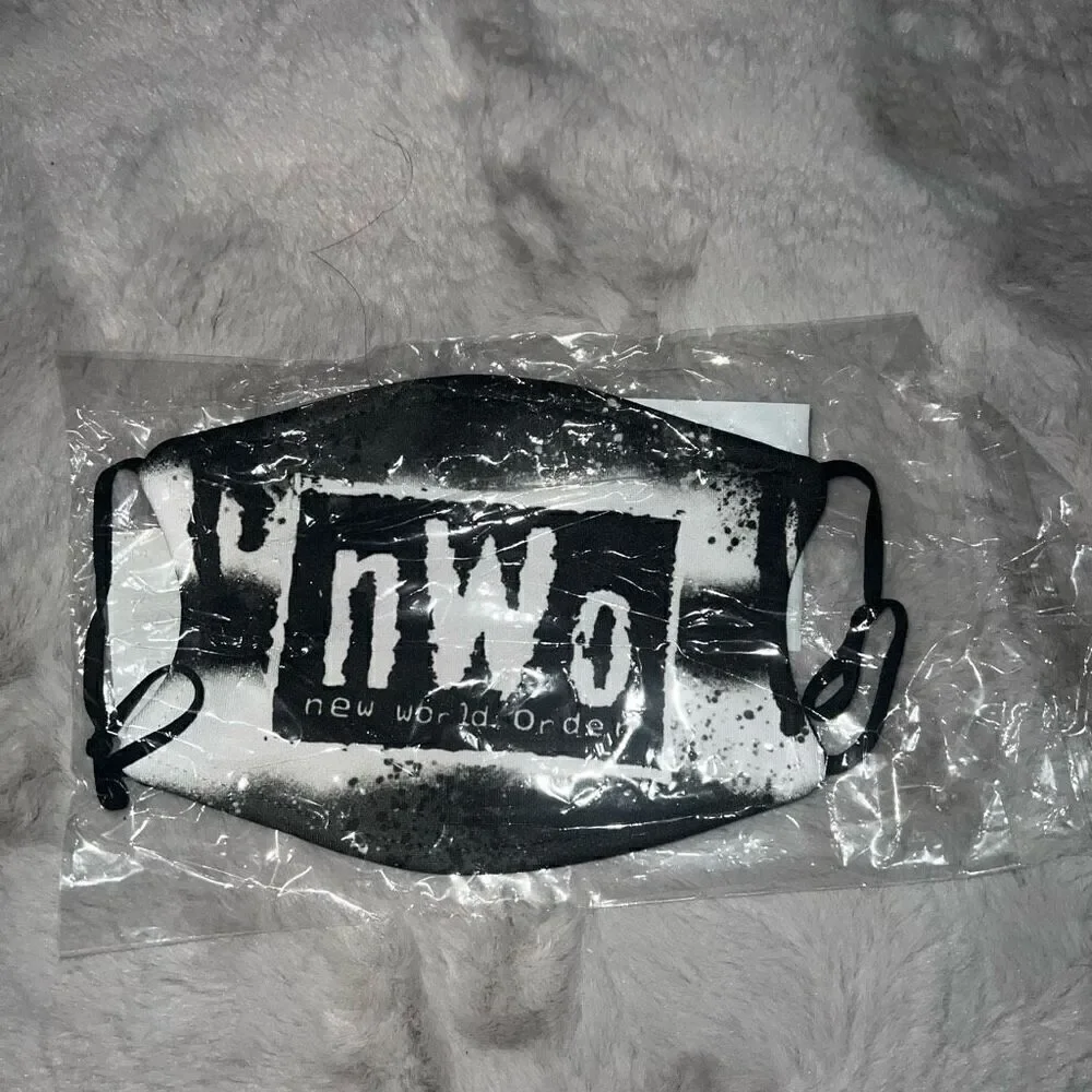 WWE NWO Summer slam 2021 Memorabilia merch protective facemask